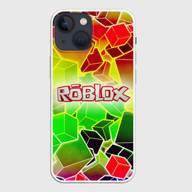 Чехол для iPhone 13 mini с принтом Роблокс ,  |  | roblox | бро | геометрия | игры | квадраты | кубизм | кубы | линии | нуб | про | радуга | роблокс | человечки