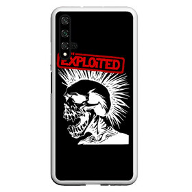 Чехол для Honor 20 с принтом The Exploited , Силикон | Область печати: задняя сторона чехла, без боковых панелей | punks | punks not dead | the exploited | панк не сдох | панки | уоти | череп | эксплоитед