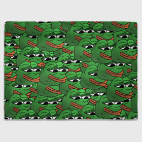 Плед 3D с принтом Pepe The Frog , 100% полиэстер | закругленные углы, все края обработаны. Ткань не мнется и не растягивается | frog | meme | memes | pepe | pepe the frog | грустная жабка | лягушка | лягушонок пепе | мем | мемы
