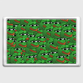 Магнит 45*70 с принтом Pepe The Frog , Пластик | Размер: 78*52 мм; Размер печати: 70*45 | Тематика изображения на принте: frog | meme | memes | pepe | pepe the frog | грустная жабка | лягушка | лягушонок пепе | мем | мемы