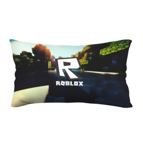 Подушка 3D антистресс с принтом ROBLOX , наволочка — 100% полиэстер, наполнитель — вспененный полистирол | состоит из подушки и наволочки на молнии | game | gamer | logo | roblox | игры | логотип | роблокс