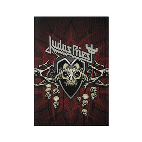 Обложка для паспорта матовая кожа с принтом Judas Priest , натуральная матовая кожа | размер 19,3 х 13,7 см; прозрачные пластиковые крепления | Тематика изображения на принте: breaking the law | judas priest | live | painkiller | гленн типтон | грув | метал | роб хэлфорд | рок | тим оуэнс | хард | хеви