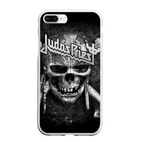 Чехол для iPhone 7Plus/8 Plus матовый с принтом Judas Priest , Силикон | Область печати: задняя сторона чехла, без боковых панелей | breaking the law | judas priest | live | painkiller | гленн типтон | грув | метал | роб хэлфорд | рок | тим оуэнс | хард | хеви