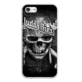 Чехол для iPhone 5/5S матовый с принтом Judas Priest , Силикон | Область печати: задняя сторона чехла, без боковых панелей | breaking the law | judas priest | live | painkiller | гленн типтон | грув | метал | роб хэлфорд | рок | тим оуэнс | хард | хеви