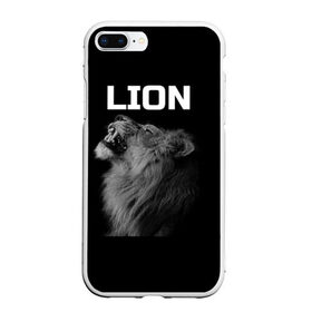Чехол для iPhone 7Plus/8 Plus матовый с принтом Лев , Силикон | Область печати: задняя сторона чехла, без боковых панелей | большая кошка | лев | львы
