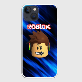 Чехол для iPhone 13 с принтом ROBLOX ,  |  | game | gamer | logo | minecraft | roblox | simulator | игра | конструктор | лого | майнкрафт | симулятор | строительство | фигура