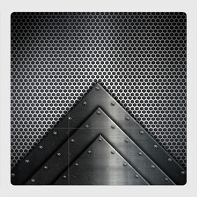 Магнитный плакат 3Х3 с принтом Броня металлическая , Полимерный материал с магнитным слоем | 9 деталей размером 9*9 см | абстракция | броня | геометрия | железо | кольчуга | конус | круги | линии | металл | полосы | сетка | сталь | текстура | треугольник