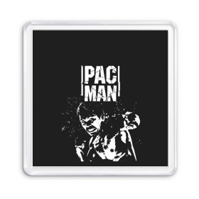 Магнит 55*55 с принтом Pac Man , Пластик | Размер: 65*65 мм; Размер печати: 55*55 мм | manny pacquiao | pac man | pacquiao | бокс | мэнни пакьяо | пакьяо