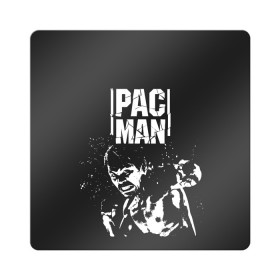 Магнит виниловый Квадрат с принтом Pac Man , полимерный материал с магнитным слоем | размер 9*9 см, закругленные углы | manny pacquiao | pac man | pacquiao | бокс | мэнни пакьяо | пакьяо