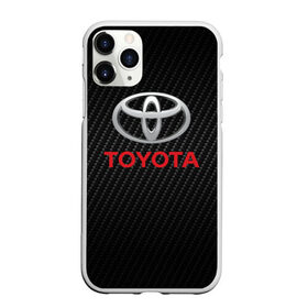 Чехол для iPhone 11 Pro Max матовый с принтом TOYOTA , Силикон |  | auto | sport | toyota | авто | автомобиль | автомобильные | бренд | марка | машины | спорт | тойота