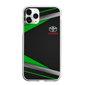 Чехол для iPhone 11 Pro Max матовый с принтом TOYOTA , Силикон |  | auto | sport | toyota | авто | автомобиль | автомобильные | бренд | марка | машины | спорт | тойота