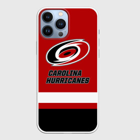 Чехол для iPhone 13 Pro Max с принтом Каролина Харрикейнз ,  |  | carolina | carolina hurricanes | hockey | hurricanes | nhl | usa | каролина | каролина харрикейнз | нхл | спорт | сша | харрикейнз | хоккей | шайба