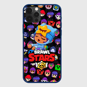 Чехол для iPhone 12 Pro с принтом BRAWL STARS  , силикон | область печати: задняя сторона чехла, без боковых панелей | 8 bit | 8 бит | bibi | brawl stars | crow | el brown | leon | leon shark | max | mr.p | sally leon | shark | stars | virus | werewolf | акула | биби | вирус | ворон | леон | оборотень | пингвин