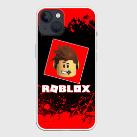 Чехол для iPhone 13 с принтом ROBLOX ,  |  | game | gamer | logo | minecraft | roblox | simulator | игра | конструктор | лого | майнкрафт | симулятор | строительство | фигура