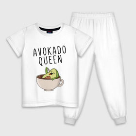 Детская пижама хлопок с принтом Авокадо. , 100% хлопок |  брюки и футболка прямого кроя, без карманов, на брюках мягкая резинка на поясе и по низу штанин
 | авокадо | веган | еда блогеров | мемы | минимализм | прикольные картинки | прикольные надписи | растение | смешное авокадо | фрукт