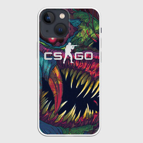 Чехол для iPhone 13 mini с принтом CS GO   Hyper Beast | Cкоростной зверь ,  |  | counter | cs | go | hyper beast | strike | ак | бист | гипер | го | зубы | игровая | игроку | игроману | контер | крутая | крутой | кс | нож | страйк | хайпер бист | хипер | чудовище