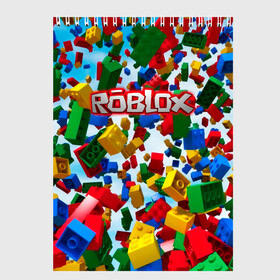 Скетчбук с принтом Roblox Cubes , 100% бумага
 | 48 листов, плотность листов — 100 г/м2, плотность картонной обложки — 250 г/м2. Листы скреплены сверху удобной пружинной спиралью | game | game roblox | logo roblox | online game | r | roblox | игра | игра роблокс | лого | лого роблокс | логотип | надпись | онлайн игра | онлайн игра роблокс | роблокс