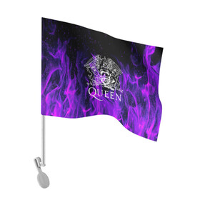 Флаг для автомобиля с принтом QUEEN | ФРЕДДИ МЕРКЬЮРИ (Z) , 100% полиэстер | Размер: 30*21 см | queen | rock | брайан мэи | группа queen | группа квин | джон дикон | квин | королева | король | роджер тейлор | рок | фредди меркьюри