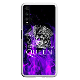 Чехол для Honor 20 с принтом QUEEN , Силикон | Область печати: задняя сторона чехла, без боковых панелей | queen | rock | брайан мэи | группа queen | группа квин | джон дикон | квин | королева | король | роджер тейлор | рок | фредди меркьюри