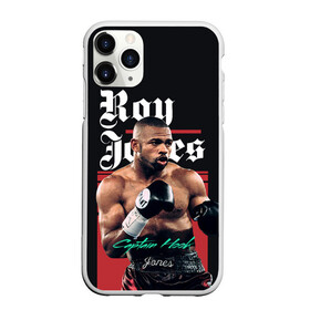 Чехол для iPhone 11 Pro матовый с принтом Roy Jones , Силикон |  | captain hook | roy jones | roy levesta jones | бокс | капитан хук | рой джонс