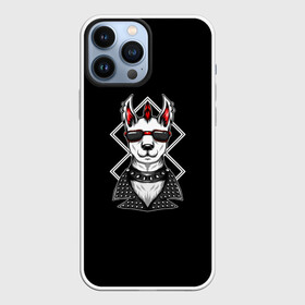 Чехол для iPhone 13 Pro Max с принтом Lama ,  |  | animal | art | black | lama | rock | арт | геометрия | голова | животное | зверь | ирокез | кожа | лама | музыка | музыкант | очки | панк | прикольная | рок | фигура | шипы