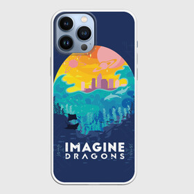 Чехол для iPhone 13 Pro Max с принтом Imagine Dragons ,  |  | Тематика изображения на принте: alternative | believer | demons | dragons | imagines | imagining | interscope | kid | korner | radioactive | records | альтернативный рок | имеджин драгонс | инди | поп | электроник