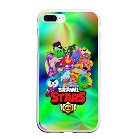 Чехол для iPhone 7Plus/8 Plus матовый с принтом BRAWL STARS , Силикон | Область печати: задняя сторона чехла, без боковых панелей | 