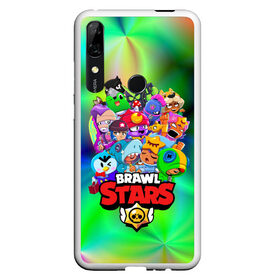 Чехол для Honor P Smart Z с принтом BRAWL STARS , Силикон | Область печати: задняя сторона чехла, без боковых панелей | 8 bit | 8 бит | bibi | brawl stars | crow | el brown | leon | leon shark | max | mr.p | sally leon | shark | stars | virus | werewolf | акула | биби | вирус | ворон | леон | оборотень | пингвин