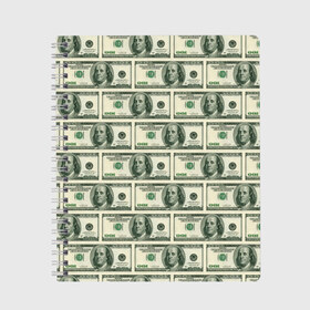 Тетрадь с принтом Денежная тема , 100% бумага | 48 листов, плотность листов — 60 г/м2, плотность картонной обложки — 250 г/м2. Листы скреплены сбоку удобной пружинной спиралью. Уголки страниц и обложки скругленные. Цвет линий — светло-серый
 | Тематика изображения на принте: 23 февраля | cash | money | roblox | баксы | денежная тема | деньги | доллары | зелёные | ловеха | мемы | прикольные картинки | прикольные надписи | роблокс