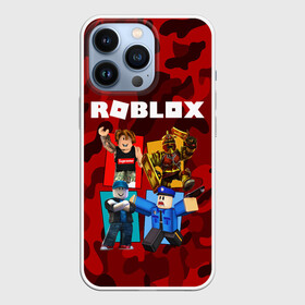 Чехол для iPhone 13 Pro с принтом ROBLOX ,  |  | game | gamer | logo | minecraft | roblox | simulator | supreme | игра | конструктор | лого | майнкрафт | персонажи | симулятор | строительство | супреме | суприм | суприме | фигура