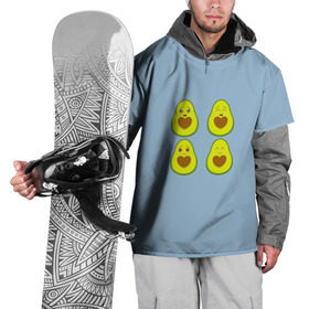 Накидка на куртку 3D с принтом Авокадо , 100% полиэстер |  | Тематика изображения на принте: авокадо | авокадо с сердечком | авокадо сердечко | авокадо сердце | авокадо эмоции | сердечко | четыре | четыре авокадо