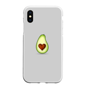 Чехол для iPhone XS Max матовый с принтом Авокадо сердечко , Силикон | Область печати: задняя сторона чехла, без боковых панелей | Тематика изображения на принте: авокадо | авокадо с сердечком | авокадо сердечко | авокадо сердце | авокадо эмоции | сердечко | четыре | четыре авокадо