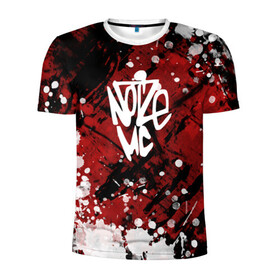 Мужская футболка 3D спортивная с принтом Noize MC , 100% полиэстер с улучшенными характеристиками | приталенный силуэт, круглая горловина, широкие плечи, сужается к линии бедра | hip hop | noize | noize mc | rap | музыка | нойз | нойз мс | реп | рэп | хип хоп