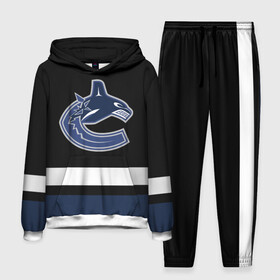 Мужской костюм 3D (с толстовкой) с принтом Vancouver Canucks ,  |  | canucks | hockey | nhl | usa | vancouver | vancouver canucks | ванкувер | ванкувер кэнакс | кэнакс | накс | нхл | спорт | сша | хоккей | шайба