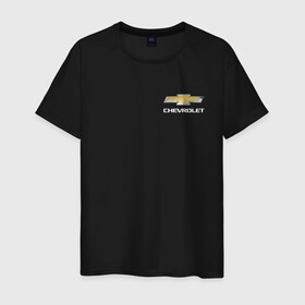 Мужская футболка хлопок с принтом Chevrolet 2010-2013 , 100% хлопок | прямой крой, круглый вырез горловины, длина до линии бедер, слегка спущенное плечо. | auto | chevrolet | авто | автомобиль | марка | машина | шевроле