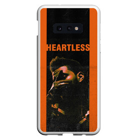 Чехол для Samsung S10E с принтом HEARTLESS , Силикон | Область печати: задняя сторона чехла, без боковых панелей | blinding lights | heartless | starboy | the weekend | уикенд