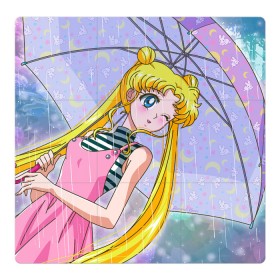 Магнитный плакат 3Х3 с принтом Sailor Moon , Полимерный материал с магнитным слоем | 9 деталей размером 9*9 см | baby | bunny | girl | like | pink | sailormoon | usagi | вода капли | воин | волосы | глаза | девушка | дождь | зайчик | зонтик | котик | кролик | лето | луна | малышка | матроска | небо | облака | природа | радуга | розовый