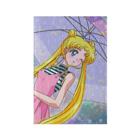 Обложка для паспорта матовая кожа с принтом Sailor Moon , натуральная матовая кожа | размер 19,3 х 13,7 см; прозрачные пластиковые крепления | Тематика изображения на принте: baby | bunny | girl | like | pink | sailormoon | usagi | вода капли | воин | волосы | глаза | девушка | дождь | зайчик | зонтик | котик | кролик | лето | луна | малышка | матроска | небо | облака | природа | радуга | розовый