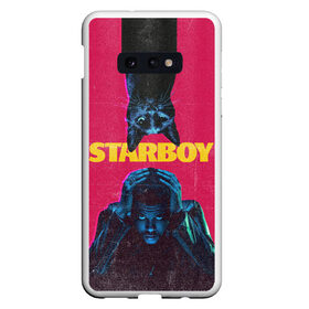 Чехол для Samsung S10E с принтом STARBOY , Силикон | Область печати: задняя сторона чехла, без боковых панелей | blinding lights | heartless | starboy | the weekend | уикенд