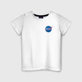 Детская футболка хлопок с принтом NASA , 100% хлопок | круглый вырез горловины, полуприлегающий силуэт, длина до линии бедер | galaxy | maven | nasa | space | space company | star | астрономия | галактика | джемини | дискавери | звезды | космическая компания | космос | кьюриос | меркурий | наса | скайлэб | спейс шаттл | шаттл