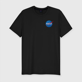 Мужская футболка хлопок Slim с принтом NASA , 92% хлопок, 8% лайкра | приталенный силуэт, круглый вырез ворота, длина до линии бедра, короткий рукав | galaxy | maven | nasa | space | space company | star | астрономия | галактика | джемини | дискавери | звезды | космическая компания | космос | кьюриос | меркурий | наса | скайлэб | спейс шаттл | шаттл