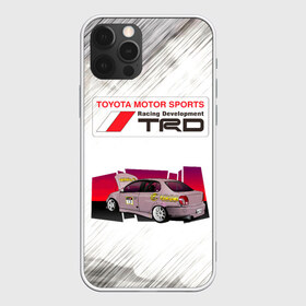 Чехол для iPhone 12 Pro Max с принтом TOYOTA , Силикон |  | toyota | toyota racing development | авто | гонки | машина