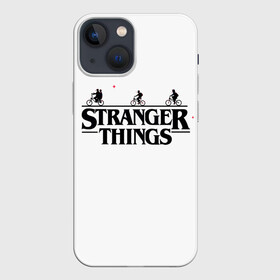 Чехол для iPhone 13 mini с принтом STRANGER THINGS ,  |  | netflix | stranger things | trend | арт | герой | загадочные события | кино | лого | надпись | наука | нетфликс | очень странные дела | парню | персонаж | прикольная | ребенку | сериал | тренд | фантастика