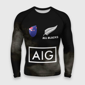 Мужской рашгард 3D с принтом ALL BLACKS ,  |  | all blacks | new zealandd | rugby | новая зеландия | олл блэкс | регби | хака