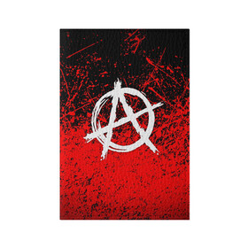 Обложка для паспорта матовая кожа с принтом АНАРХИЯ , натуральная матовая кожа | размер 19,3 х 13,7 см; прозрачные пластиковые крепления | Тематика изображения на принте: anarchy | riot | rock | анархия | бунт | знаки | музыка | панки | рок | символ