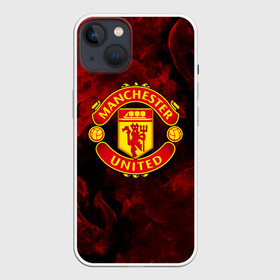 Чехол для iPhone 13 с принтом МАНЧЕСТЕР ЮНАЙТЕД | FCMU | MANCHESTER UNITED ,  |  | fc | fcmu | football | football club | manchester united | red devils | sport | красные дьяволы | манчестер юнайтед | спорт | фк | фкмю | футбол | футбольный клуб