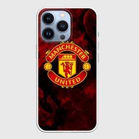 Чехол для iPhone 13 Pro с принтом МАНЧЕСТЕР ЮНАЙТЕД | FCMU | MANCHESTER UNITED ,  |  | Тематика изображения на принте: fc | fcmu | football | football club | manchester united | red devils | sport | красные дьяволы | манчестер юнайтед | спорт | фк | фкмю | футбол | футбольный клуб