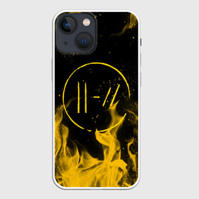 Чехол для iPhone 13 mini с принтом TWENTY ONE PILOTS | ТВЕНТИ УАН ПИЛОТС (Z) ,  |  | Тематика изображения на принте: 21 pilots | 21p | bandito | blurryface | chlorine | joshua | ned | top | trench | twenty one pilots | tyler | бандито | нэд | тренч