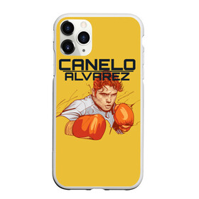 Чехол для iPhone 11 Pro Max матовый с принтом Canelo Alvarez , Силикон |  | 