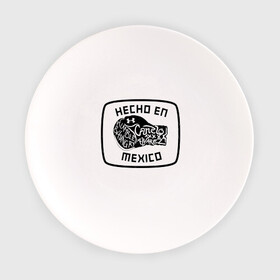 Тарелка с принтом Canelo Alvarez , фарфор | диаметр - 210 мм
диаметр для нанесения принта - 120 мм | Тематика изображения на принте: 